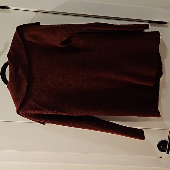 Tahari Burgundy coat - Picture 5 of 5